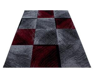 Covor Plus Waved Squares Red 120x170 cm - Ayyildiz Carpet, Rosu