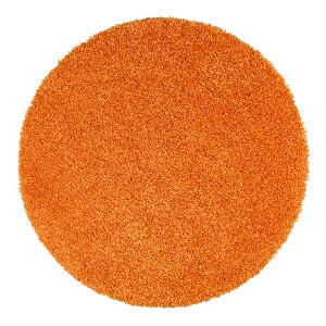 Covor rotund Universal Aqua Liso, ø 80 cm, portocaliu