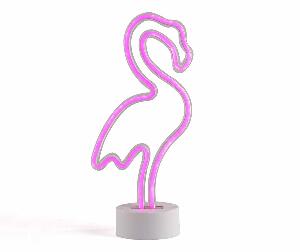 Decoratiune luminoasa Neon Flamingo - LIVOO, Roz