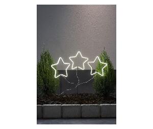 Set 3 decoratiuni cu LED-uri Neonstar - Best Season, Alb