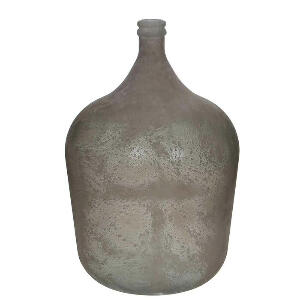 Vaza Meena, sticla, gri, 56 x 40 x 40 cm