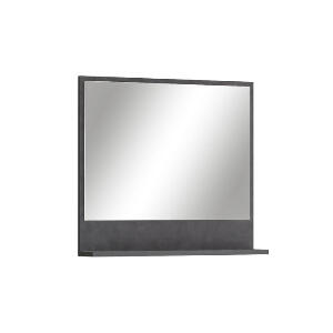 Oglinda de baie Belisma, gri, 60 x 54 x 11 cm
