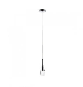 Pendul Prosecco, LED 5 W, metal/ sticla, 125 cm