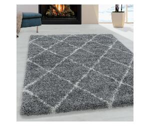 Covor Alvor Grey 80x150 cm - Ayyildiz Carpet, Gri & Argintiu