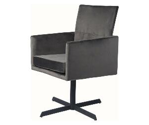 Set 2 scaune - SalesFever, Gri & Argintiu
