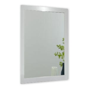 Oglindă de perete cu ramă albă Oyo Concept Ibis, 40 x 55 cm