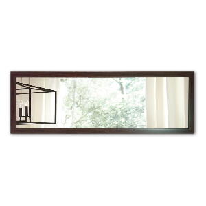 Oglindă de perete Oyo Concept, 105x40 cm, maro