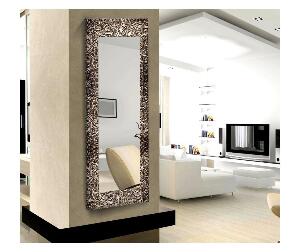 Oglinda decorativa - Oyo Concept, Gri & Argintiu