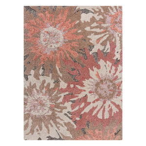 Covor Flair Rugs Soft Floral, 160x230 cm, maro-roz