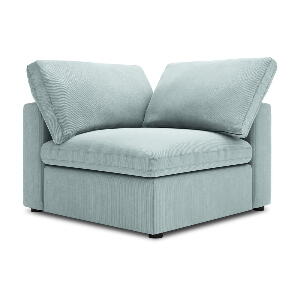 Modul de colț pentru canapea reversibil Windsor & Co Sofas Galaxy, albastru deschis