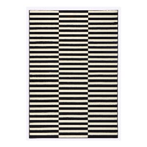 Covor Hanse Home Gloria Panel, 200 x 290 cm, alb - negru