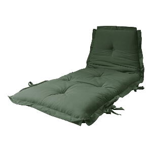 Futon variabil Karup Design Sit & Sleep Olive Green, 80 x 200 cm