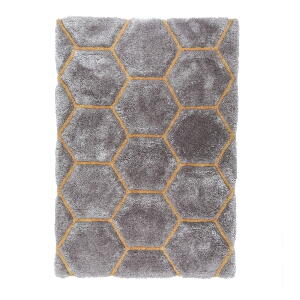Covor Flair Rugs Honeycomb, 120 x 170 cm, gri