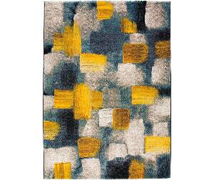 Covor Squares Yellow 160x230 cm - Universal XXI, Galben & Auriu