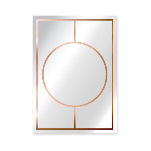 Oglindă de perete Surdic Espejo Copper, 50 x 70 cm