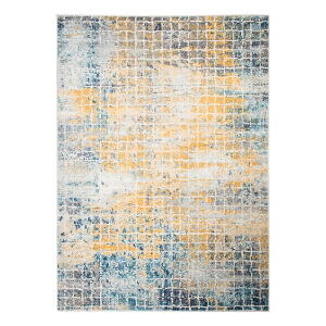 Covor Flair Rugs Urban, 133 x 185 cm, albastru - galben
