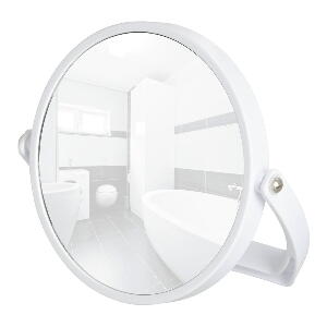 Oglindă cosmetică Noale, Ø 16,5 cm, alb