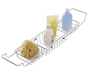 Suport extensibil accesorii de baie pentru cada Milano - Wenko